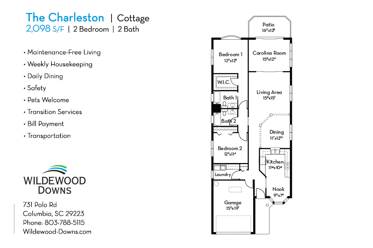 The Charleston Cottage Home