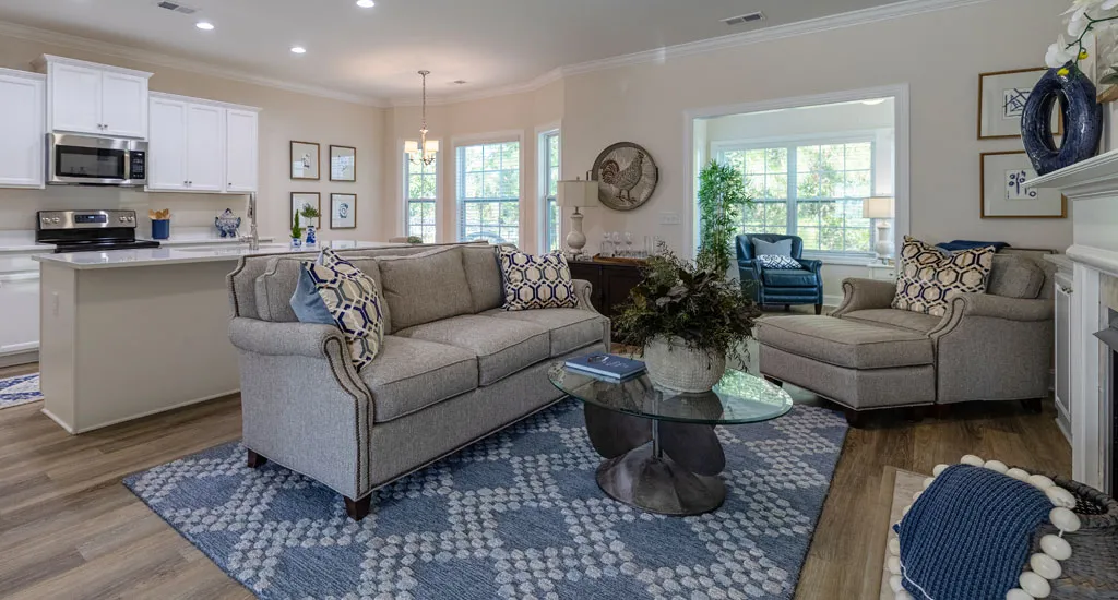 Wildewood Downs | Columbia SC | Cottage Home Interior Living Room 01