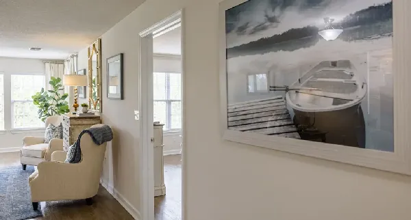 Wildewood Downs | Columbia SC | Villa Apartment Interior Living Room 24-02